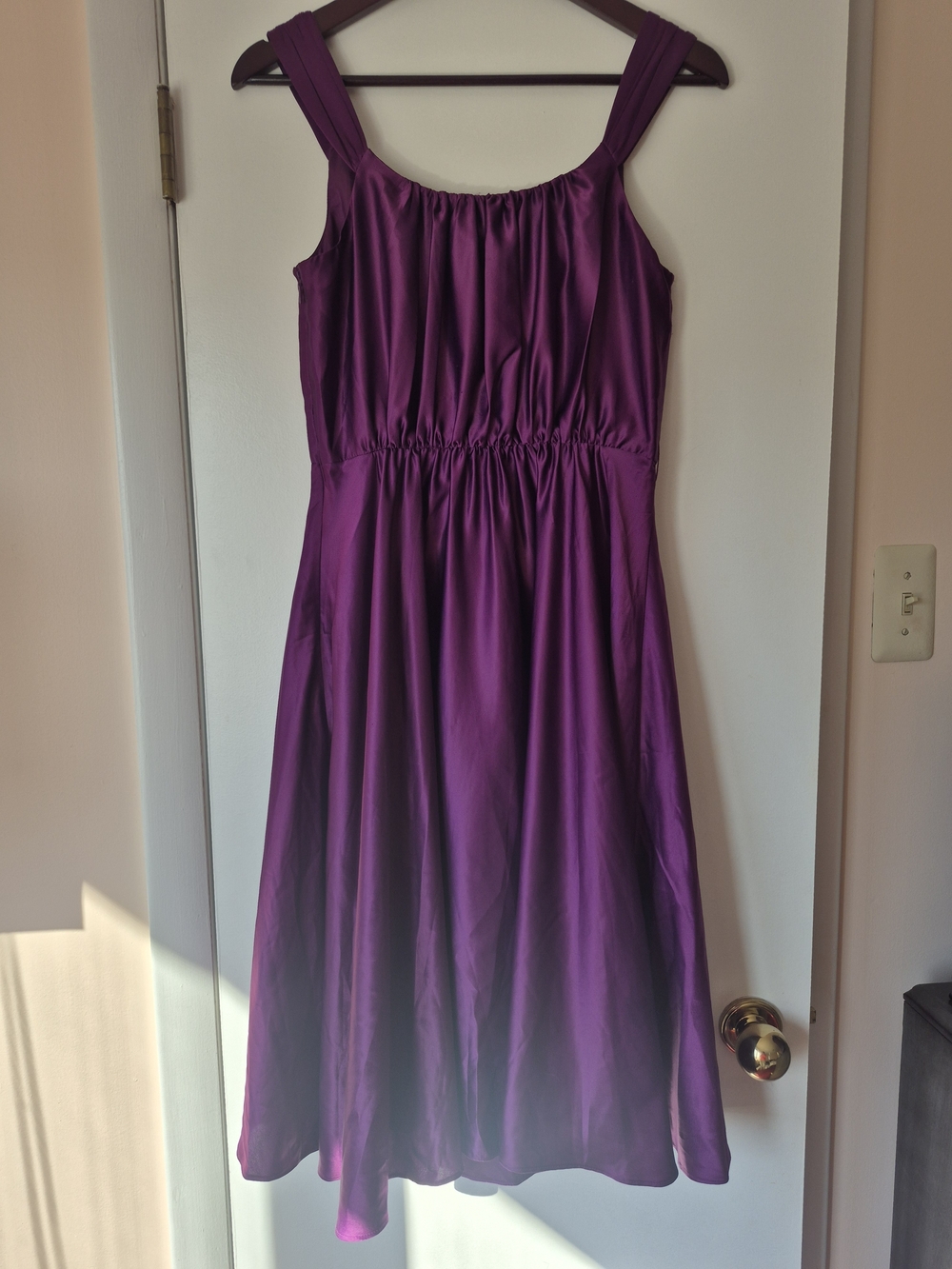 Purple Sleeveless Dress